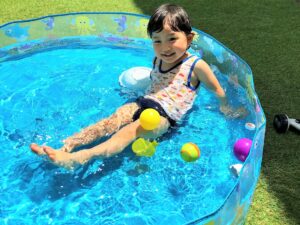 庭でプールを楽しむには？